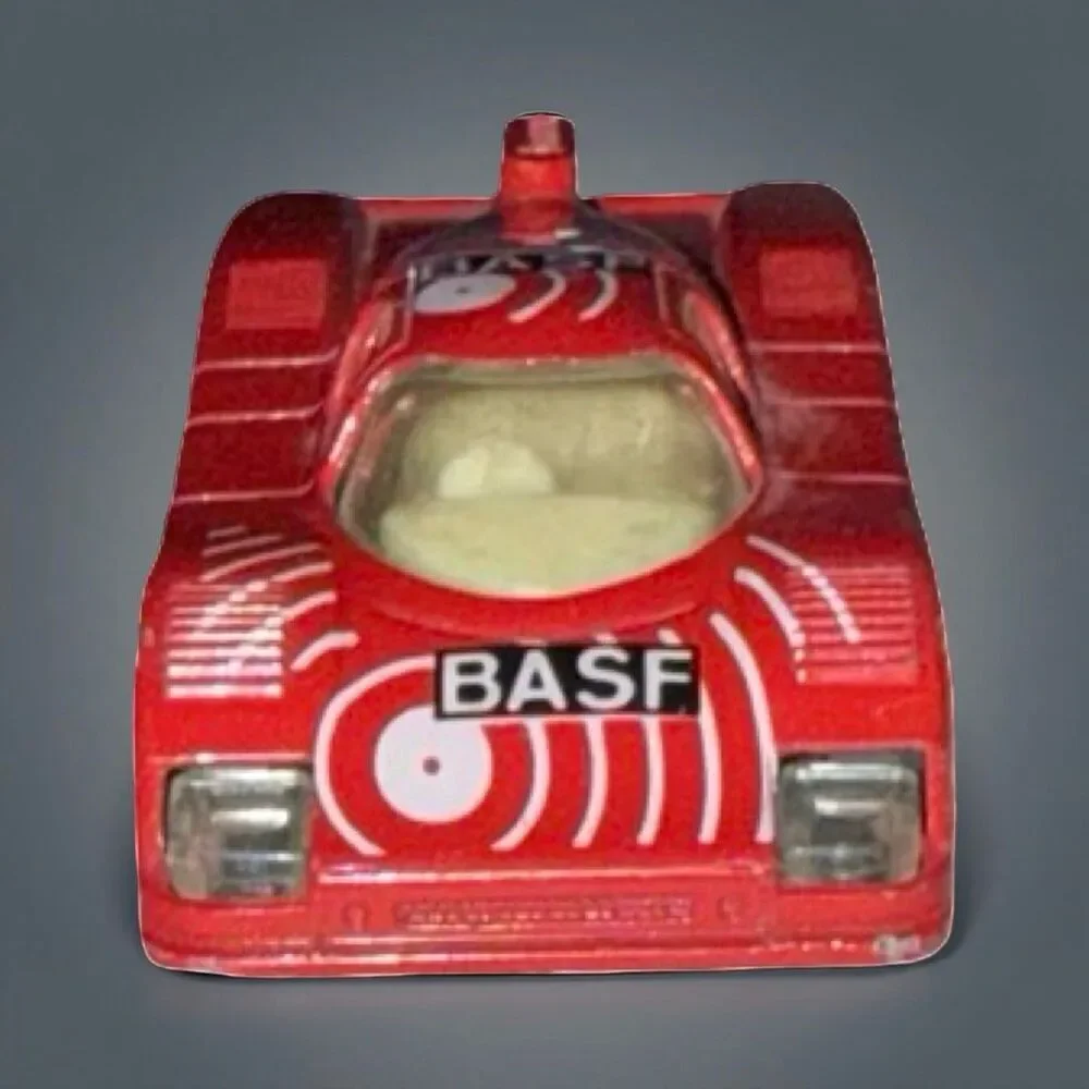 1984 Matchbox Red #4 Sauber Group C Racer BASF Car Macau 1:55 Scale